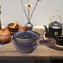 Portable Chinese Gongfu Kung Fu Tea Set Rotating Ceramic Teapot Teaware (G)