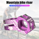 ENLEE 31.8mm Mountain Bicycle Stem Handlebar Short Hollow Stem (Purple) Newly