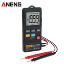 AN301 Digital Multimeter Voltmeter Resistance Meter with LED Light(Black)