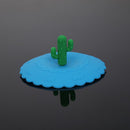 Silicone Heat-resistant Dust-proof Cup Lids Bowl Cover Food Lid (Cactus)