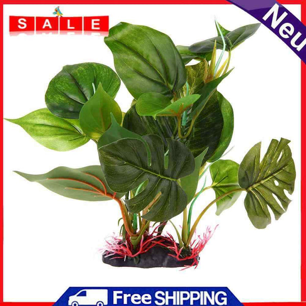 Large leaf aquarium aquatic plant simulation aquarium decoration landscape size