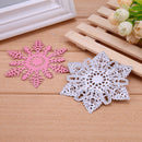 Silicone Snowflake Shape Seal DIY Stamping Scrapbook Paper Cut This Album Tool