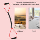 Boxing Resistance Band Exercise MMA Muay Thai Speed Training Ropes (Red)