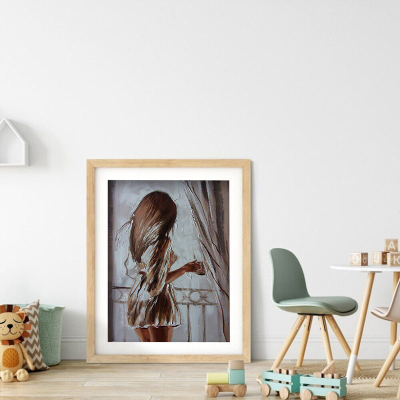 5D Rhinestone Pictures DIY Lovely Couple Full Round Drill Diamond Painting Kit