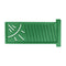Woodworking Scribe Mark Line Gauge Cross-Out Carpenter Angle Ruler (Green) Newly