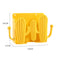 Punch Free Wall Storage Box Remote Control Phone Charging Holder (Yellow) Newly