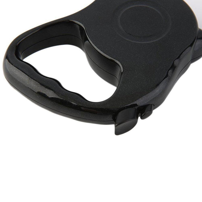 5m Retractable Pet Leash Traction Rope Walking Lead for Dogs Cat(Black)