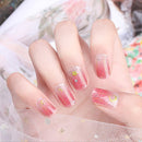French Full Stickers Frangipani Daisy Nail Polish Stickers DIY Nail Decoratio