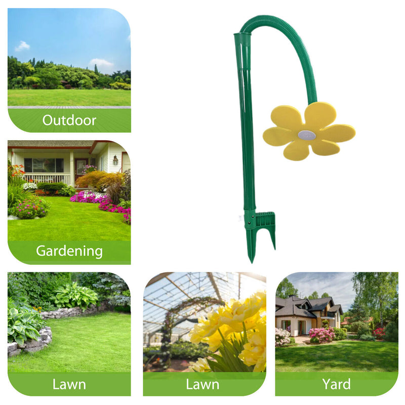 Flower Shaped Dancing Sprinklers Crazy Lawn Watering Decoration for Garden