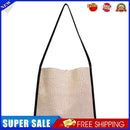 #A Women Straw Leather Handbags Large Capacity Beach Holiday Shoulder Totes Bags