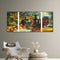 3 Panels Table Fruits Wine Oil Paint By Numbers Kits DIY Handpainted on Canvas