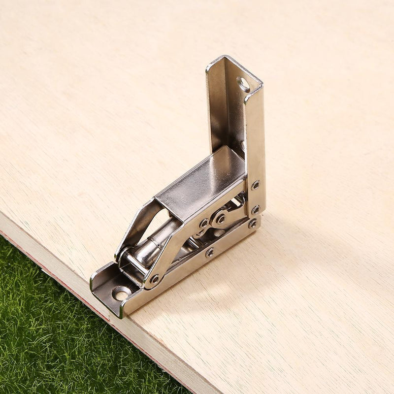 2pcs 80 Degree Spring Hinge Sofa Cabinet Door Lift Support Connect Folding