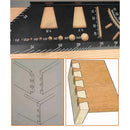 Woodworking Scriber Mark Line Gauge Dovetail Maker Template Guide Tool