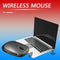 Portable 2.4GHz Wireless Optical Mouse 1600 DPI Adjustable Mice for Laptop PC