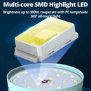 Market Searchlight Emergency Light USB Rechargeable Lamp Solar LED Lantern