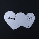 ET430 Heart Center DIY Cutting Dies Metal Stencils Scrapbook Craft
