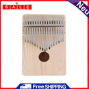 Simple Assembly 17 Key Kalimba Handwork DIY Kit Wood Finger Thumb Piano for Kids