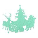 Lookthenbuy Metal Punch Stencils for DIY Scrapbooking Photo Album Santa Claus