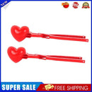 Heart-shaped Snowball Clip Funny Snowball Mold Kids Outdoor Toys (34x8cm)