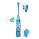 Children Auto Electric Toothbrush Ultrasonic Waterproof Tooth Brush (Blue)