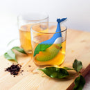 Kitchen Accessories Whale Tea Strainer Silicone Filter Infuser for Spice Co