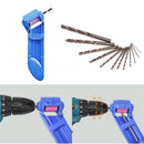 2-12.5mm Drill Bit Corundum Grinding Wheel Polishing Sharpener (Blue)