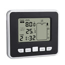 Ultrasonic Wireless Water Tank Liquid Depth Level Meter w/Temperature Display