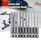 10pcs Screwdriver Bits Batch Heads 1/4 Handle Alloy Steel Combination Bit
