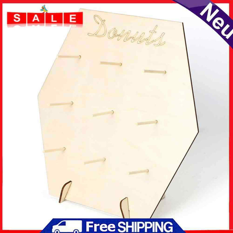 Donuts Wall Stand Dessert Cake Display Rack Wedding Kids Birthday Party Supplies