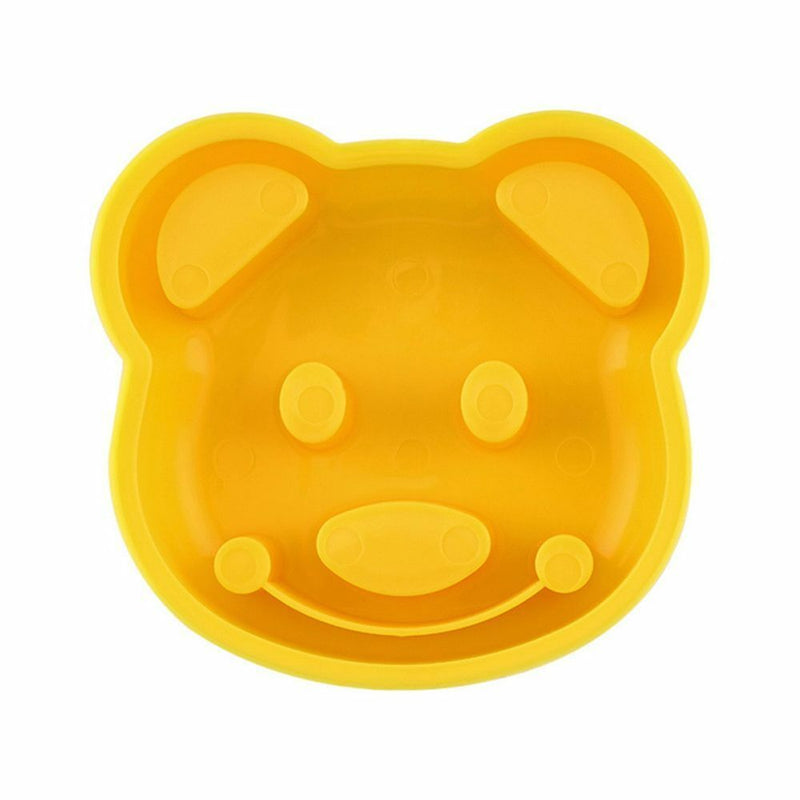 Little Craft DIY Bear Shape Sandwich Maker Cake Cutter Mold Bread Plastic Mould