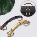 4 Pack Purse Clasp Frame 5.91"" Bamboo for DIY Bag Craft Purse Handbag Handle