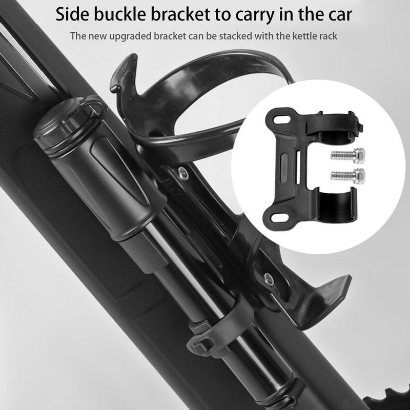 Mini Bicycle Bike Pump 100PSI Tire Portable Air Inflator with Hose.