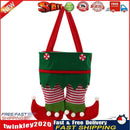 Christmas Elf Candy Bags Velvet Santa Claus Bags Festival Party Decor (B) Newly