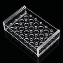 For Testing Tubes 24 Holes Test Tube Rack Holder Storage Plastic Lab. hot.