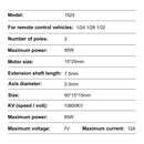 #A YSIDO Mini 1525 1/24 1/28 1/32 RC 1410 2800/3800/5800/10800KV Brushless Mot