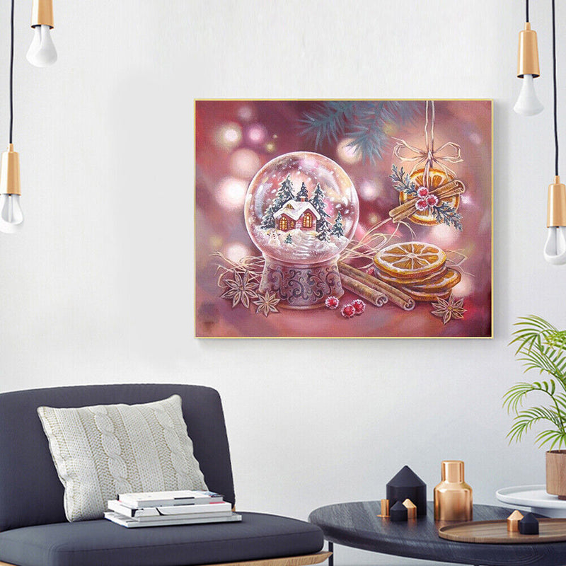 DIY Digital Picture Dessert House Frameless Oil Painting By Number Handicraft