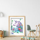 Diamond Painting Licorne Partial Special Drill Picture of Rhinestone DIY Draw