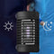 4LED Solar Mosquito Zapper Indoor Mute Electric Shock Mosquito Killer Lamp