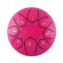6 inch 8 Tune Hand Pan Tank Steel Tongue Drum Percussion Instrument (Pink) Newly