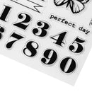 Digital Butterfly Silicone Clear Stamp DIY Scrapbooking Album Decor Seal