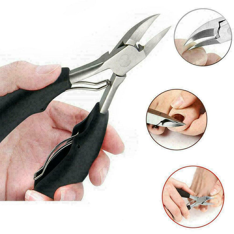 Toenail Clippers For Thick Ingrown Toe Nails Heavy Duty Nail T1Y5 Scissors I2L3