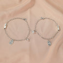 Bracelet O-shaped Bracelet Gift For Couple Stainless Steel Magnet Bracelet