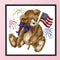 14CT Stamped Decor Cross Stitch Kit DIY Printed Canvas Embroidery Set Needlework