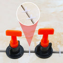 100pcs 2mm Tile Leveling System Tile Spacer Cross Spacers for Floor Wall Newly