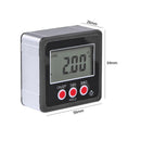 Magnetic Digital Protractor Inclinometer Level Box Angle Finder Box (Black)
