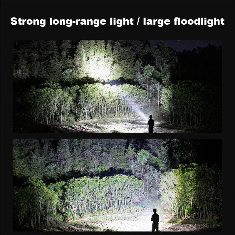 Waterproof Work Light for Emergency Camping Lighting COB LED Flashlight Portable