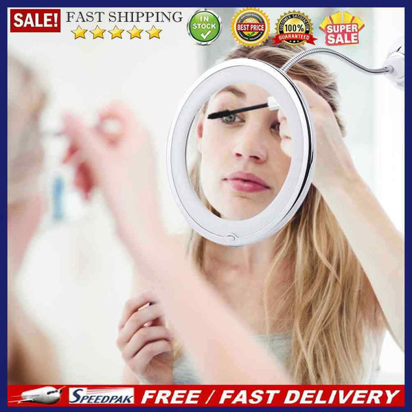 Desktop Mirror Makeup Mirror Adjustable Suction Cup Magnifying Mirror