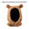 Warm Plush Hat Bear Ear Cap Women Warm Protect Ears Cap Lei Feng Hat Neck Scarf