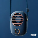 #A Leafless Hanging Neck Fan USB Type-C Rechargeable Neckband Fan for Outdoor