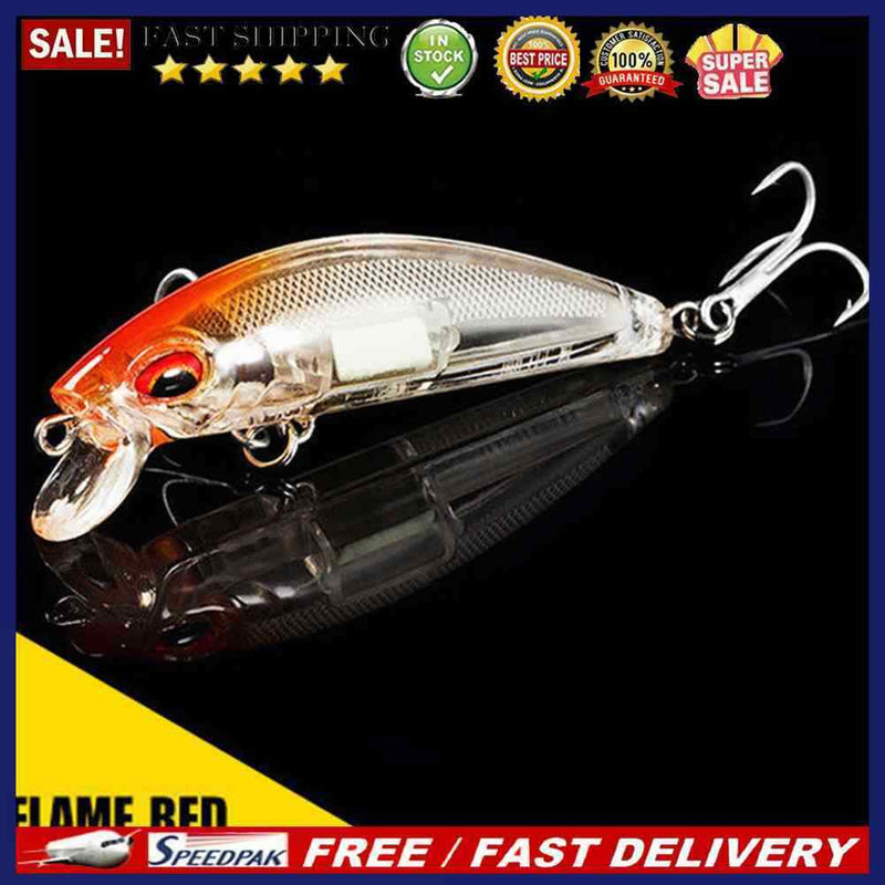 Luminous Fishing Lures 7cm 11g Swimbait Casting Fishing Bait for Freshwater Pike